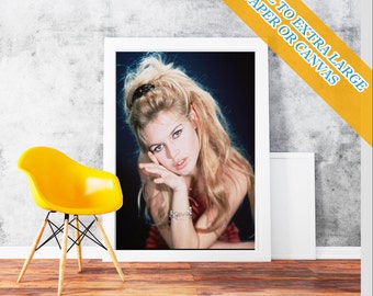 Brigitte Bardot - Classic Print Poster gerollt Wall Art Print POster gerollt - französische ehemalige Schauspielerin, Sängerin und Fotomodell Foto