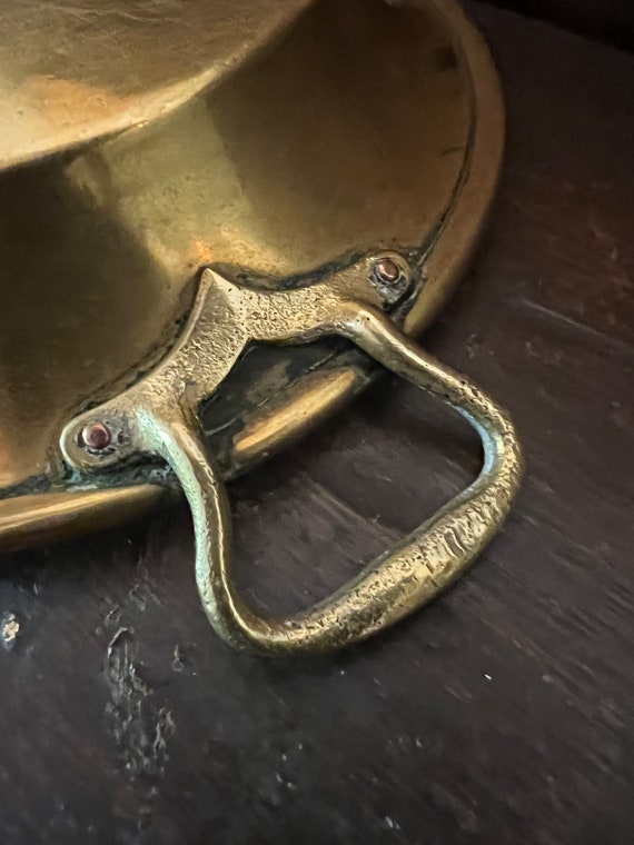 Brass little trinket plate for jewelry - image 6