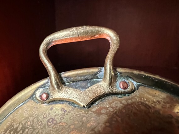 Brass little trinket plate for jewelry - image 4