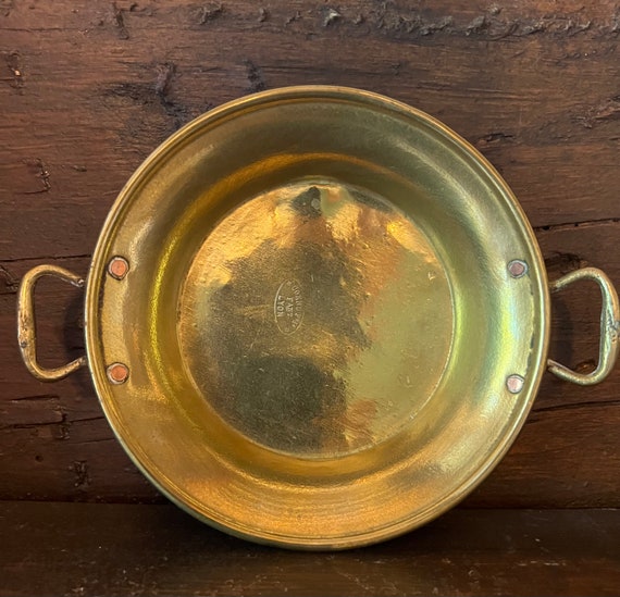 Brass little trinket plate for jewelry - image 1