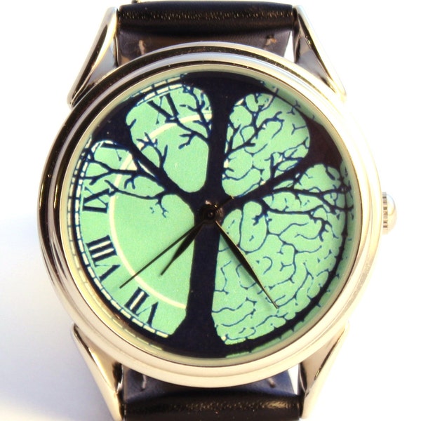Turquoise watch, Tree of Life, watch new handmade watch Gender unisex turquoisemontre hommerelojes hombreuhr, orologio