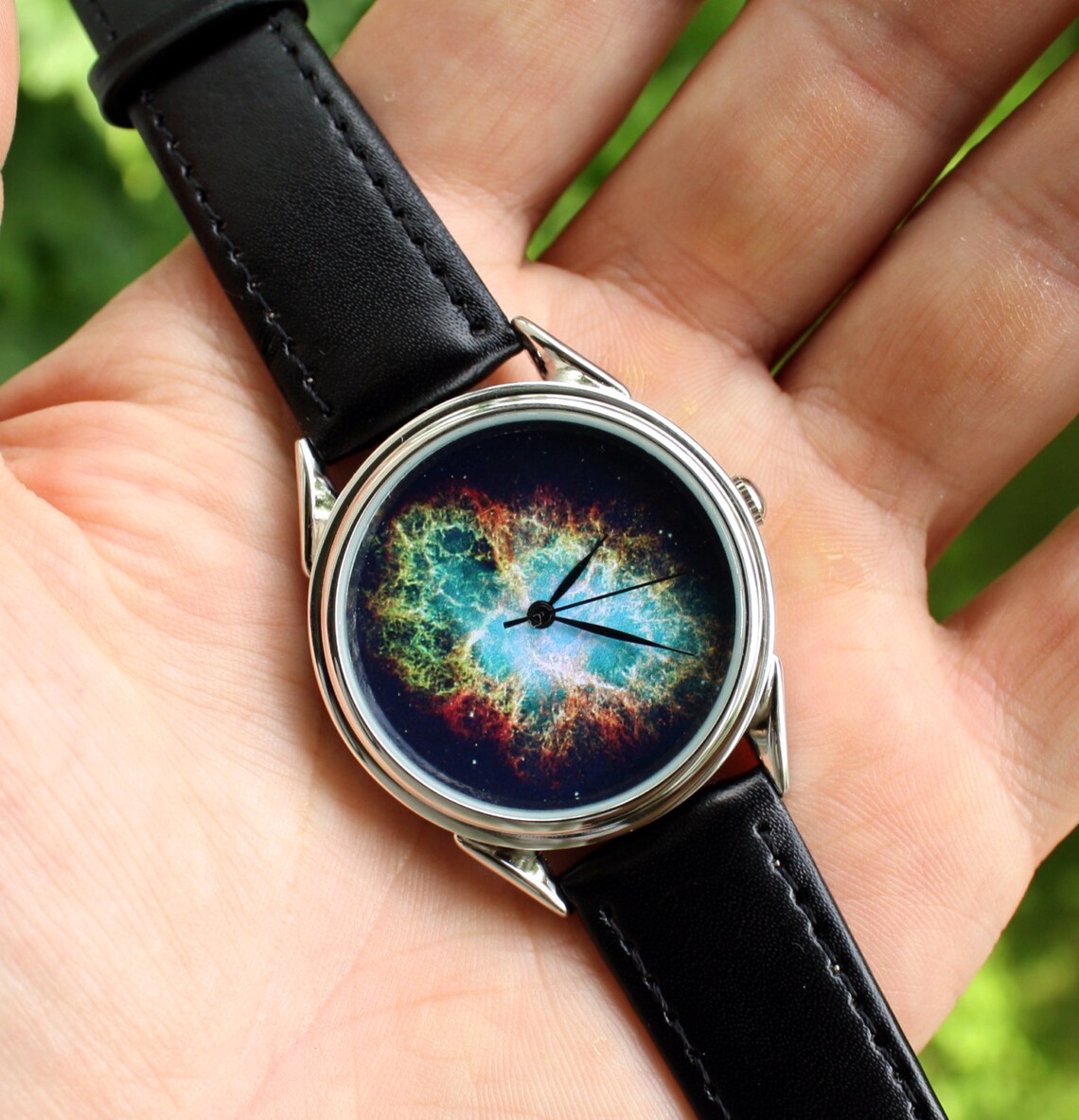 Wrist Watch Nebula Hubble Space Photo Unisex Watch Women Etsy