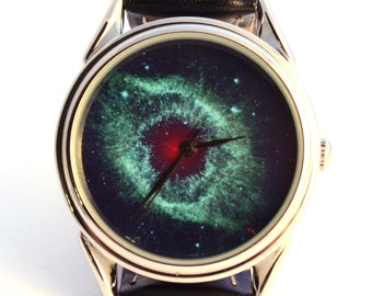 Watch, Nebula Hubble space photo, unisex watch, women watch, men wrist watch, montre homme relojes hombre uhr, orologio