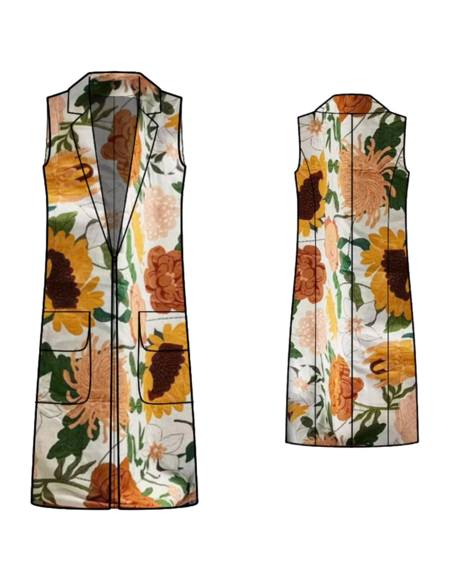 Tapestry Tuxedo Vest 6 main image 0