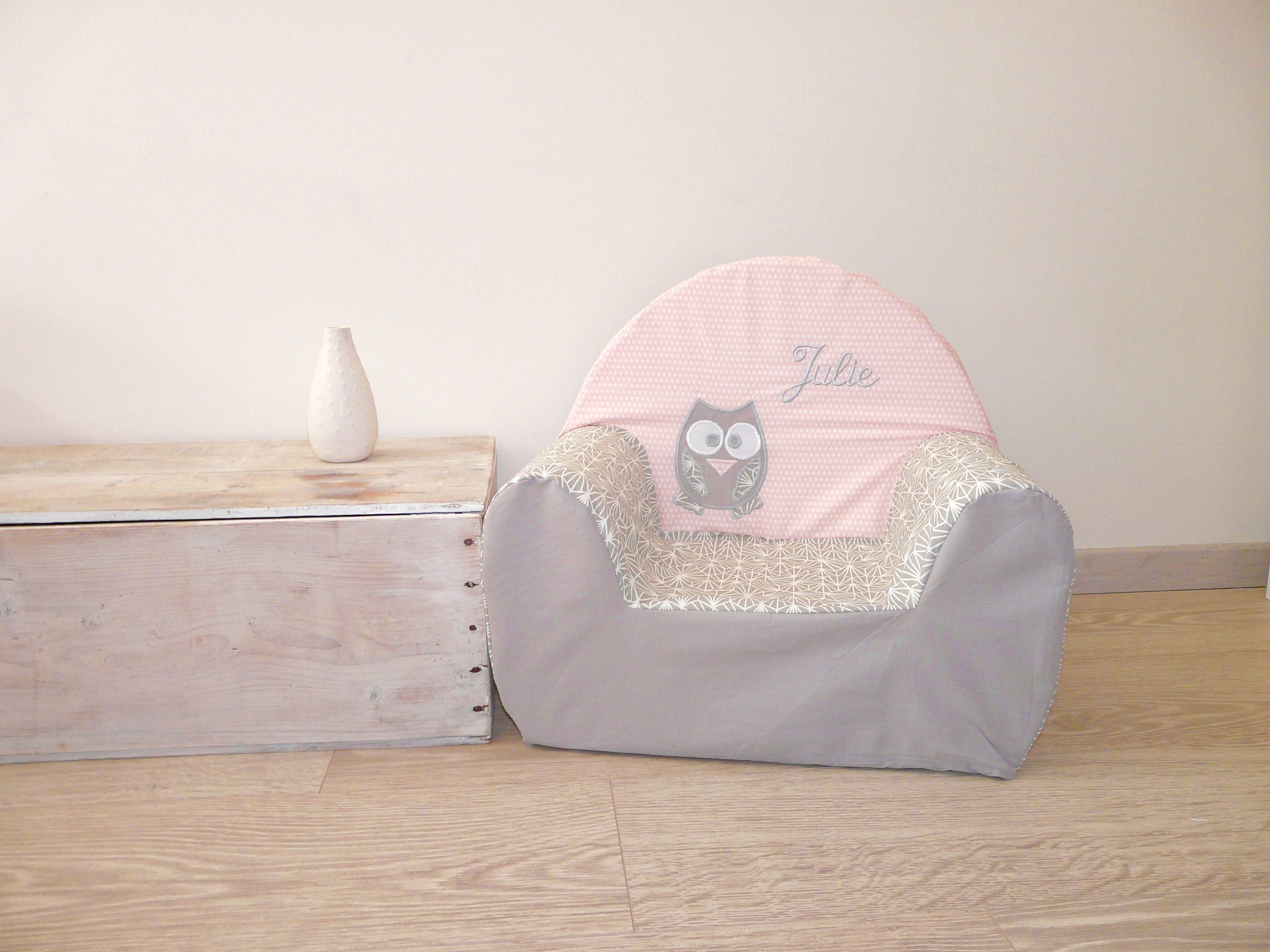 personalised baby armchair