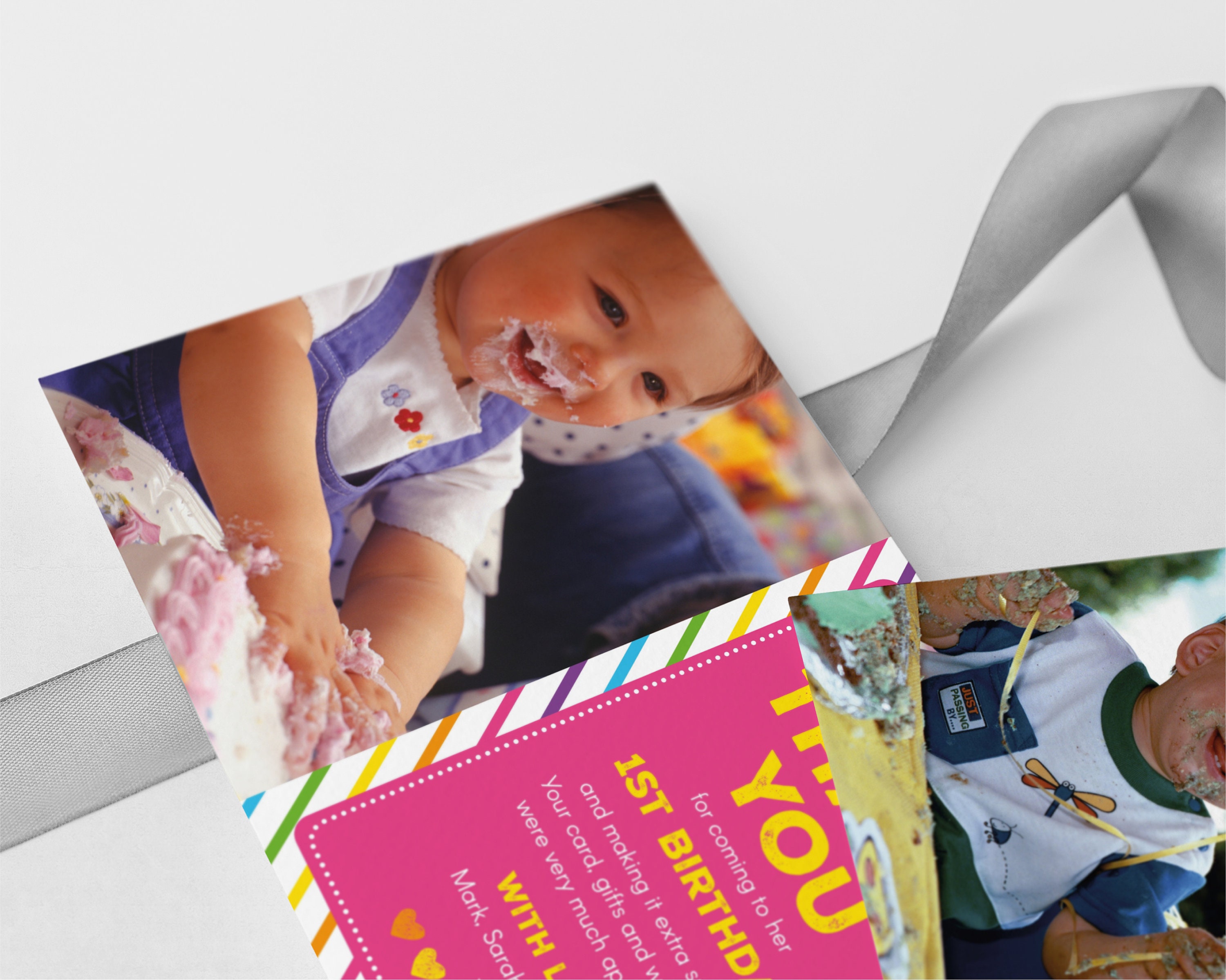 Birthday Thank You Card Editable Template Instant Download 5 - Etsy