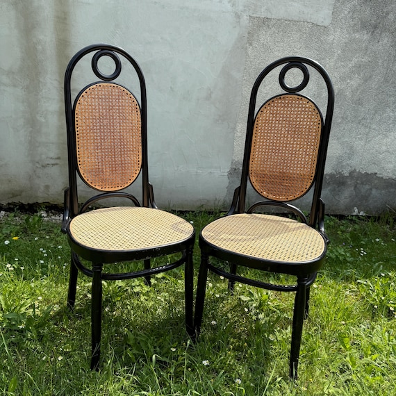 Vintage Art Deco Bentwood Chair, 1930s Italian Cafe Style, Thonet Design by Sautto & Liberale