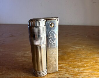 Vintage Camel Lighter – Silver Firebird Petrol Lighter, Austria Patent, Collectible Smoking Accessory