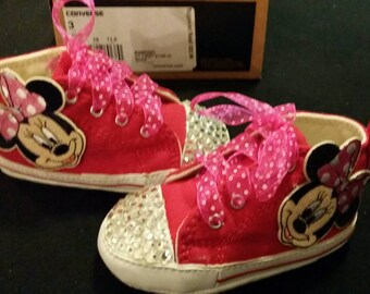 minnie mouse crib shoes