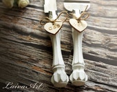 Rustic Wedding Cake Server Set Knife Cake Cutting Set Wedding Cake Knife Set Wedding Cake Servers Wedding Cake Cutter Cake Decoration