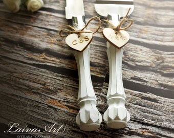 Wedding Cake Servers Knives Etsy
