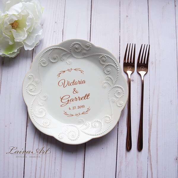 Wedding Cake Plate Etsy