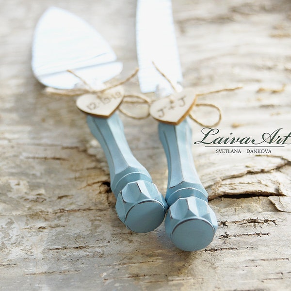 Cake Cutting Set Etsy