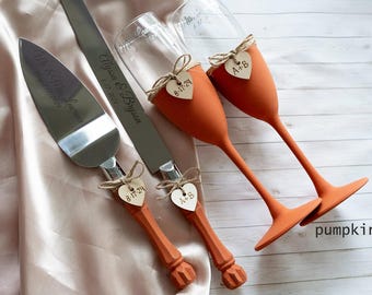 Rustic Wedding Champagne Flutes Wedding Champagne Glasses Wedding Toasting Flutes Wedding