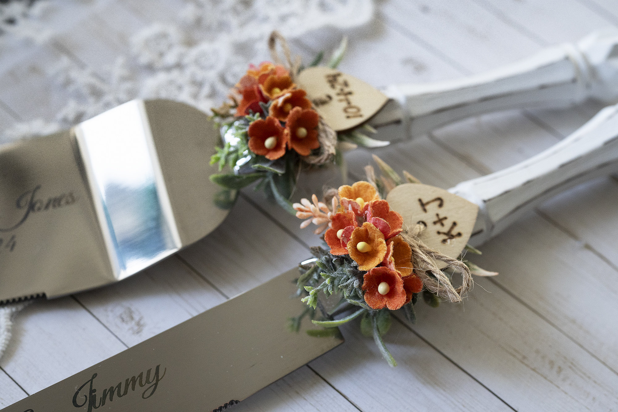 Juego De Cuchillo Y Servidor Para Pastel De Boda - Acero Inoxidable 410  (Incluye Cortador Y Paleta), image size:2000x1333