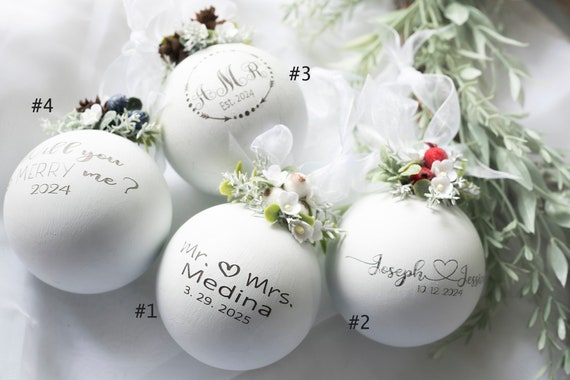 Wedding keepsake ornaments discount