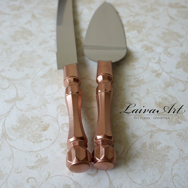 Rose Gold Knife - Etsy