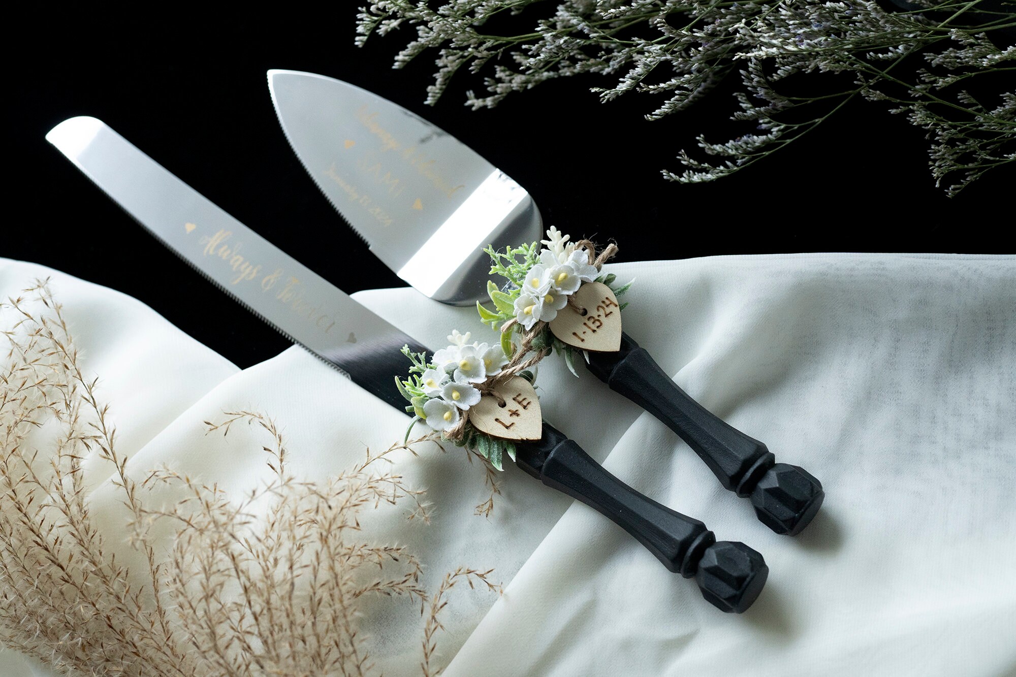 Cake Server Set Knife Wedding Cake Cutting Set Wedding Cake