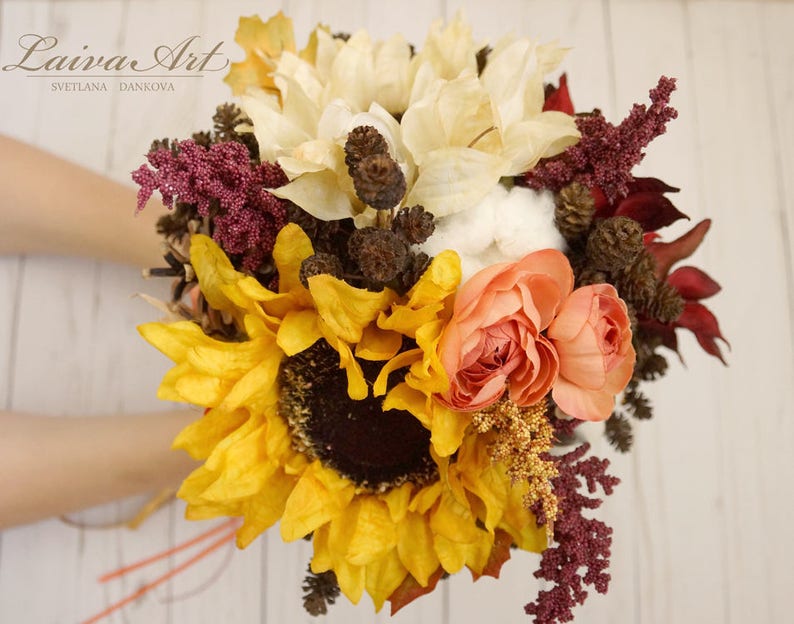 Sunflower Fall Wedding Bouquet Fall Wedding Bouquet Fall Bridal Bouquets Orange Bouquets Sunflower Bouquets Brooch Bouquets Bouquets Weddings Xn Kopsch Orthopdie 7nb De