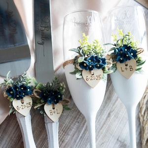Personalization Wedding Cake Server Set & Knife Cake Cutting Set Wedding Cake Knife Set Wedding Cake Servers Wedding Cake Cutter