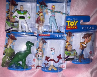 Set of 5 Toy Story Mini Figures NEW Sealed Figures Cake Toppers Gifts Craft Ornaments