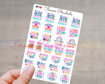 Hoja de pegatinas para pequeñas empresas: Gracias por su pedido, etiquetas, suministros de embalaje