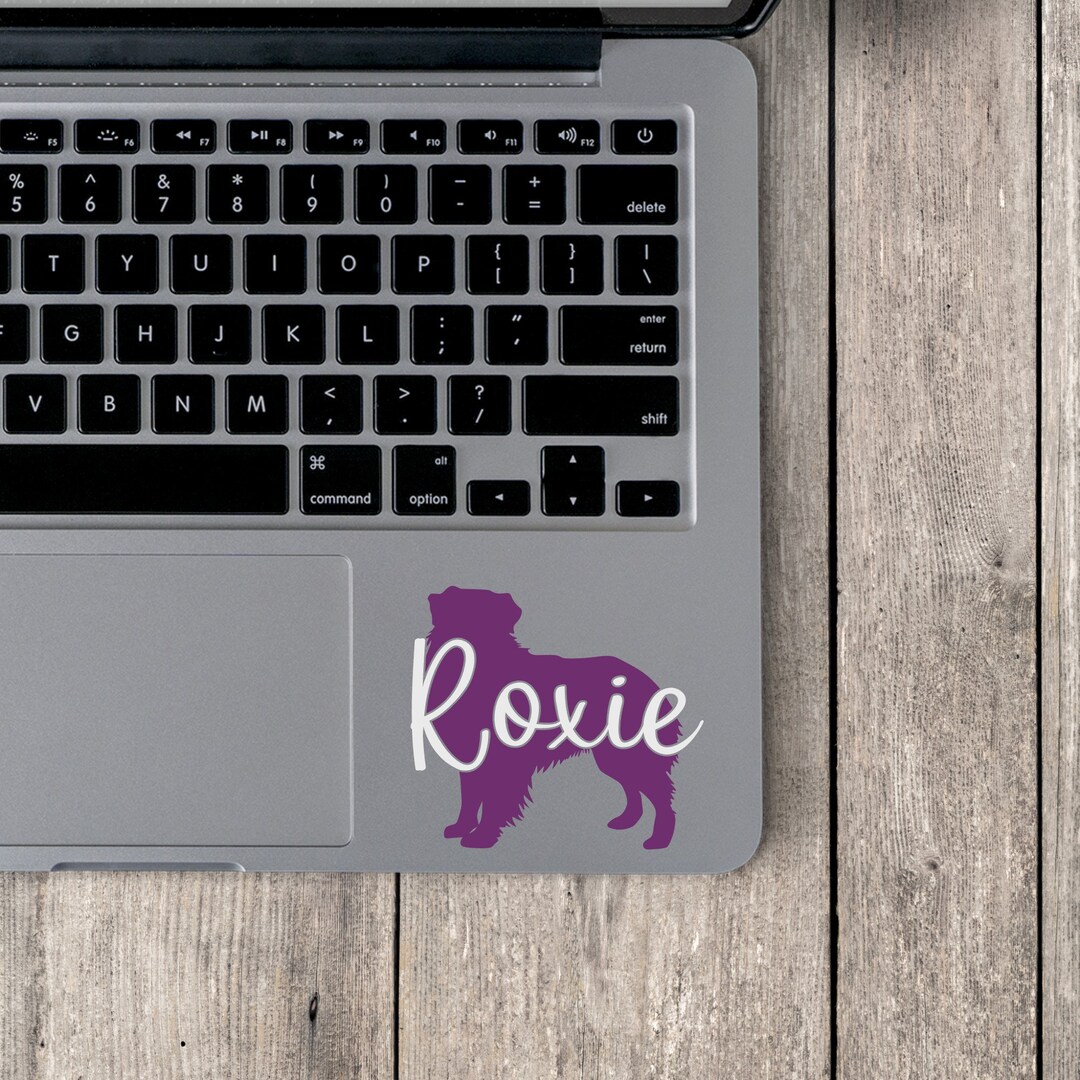 Australian Shepherd - Personalized - Standing Aussie Decal/sticker for ...