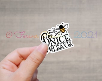 Hoja de pegatinas de abejas