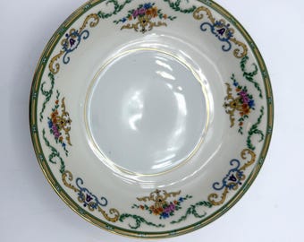 MZ Altrohlau Dorval Serving Bowl | 7 1/2" Czechoslovakia Porcelain