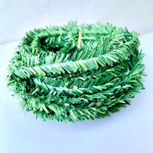 Miniature Faux Pine Roping Wired Garland Perfect for Holiday Christmas Crafts and Decor, Villages, Fairy Gardens & Dollhouses image 10