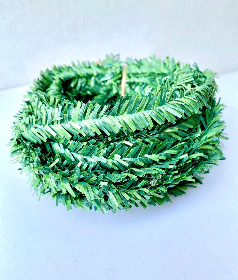 Miniature Faux Pine Roping Wired Garland Perfect for Holiday Christmas Crafts and Decor, Villages, Fairy Gardens & Dollhouses image 10