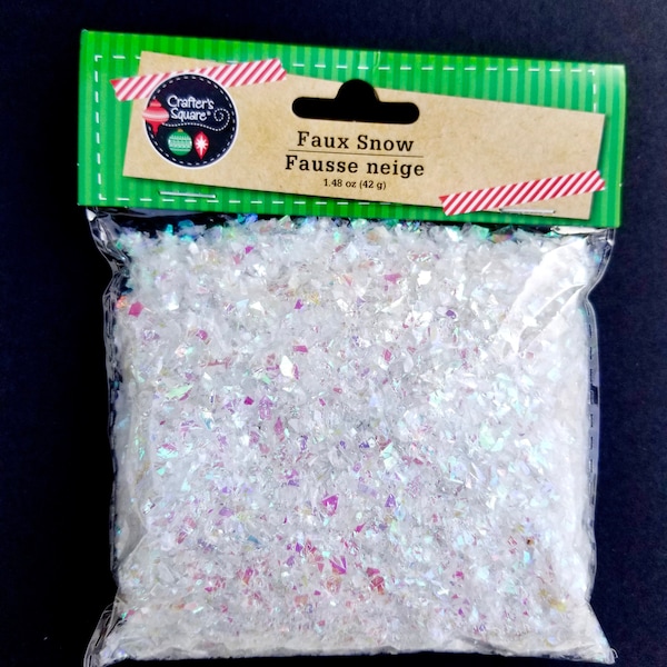 Faux Snow Etsy