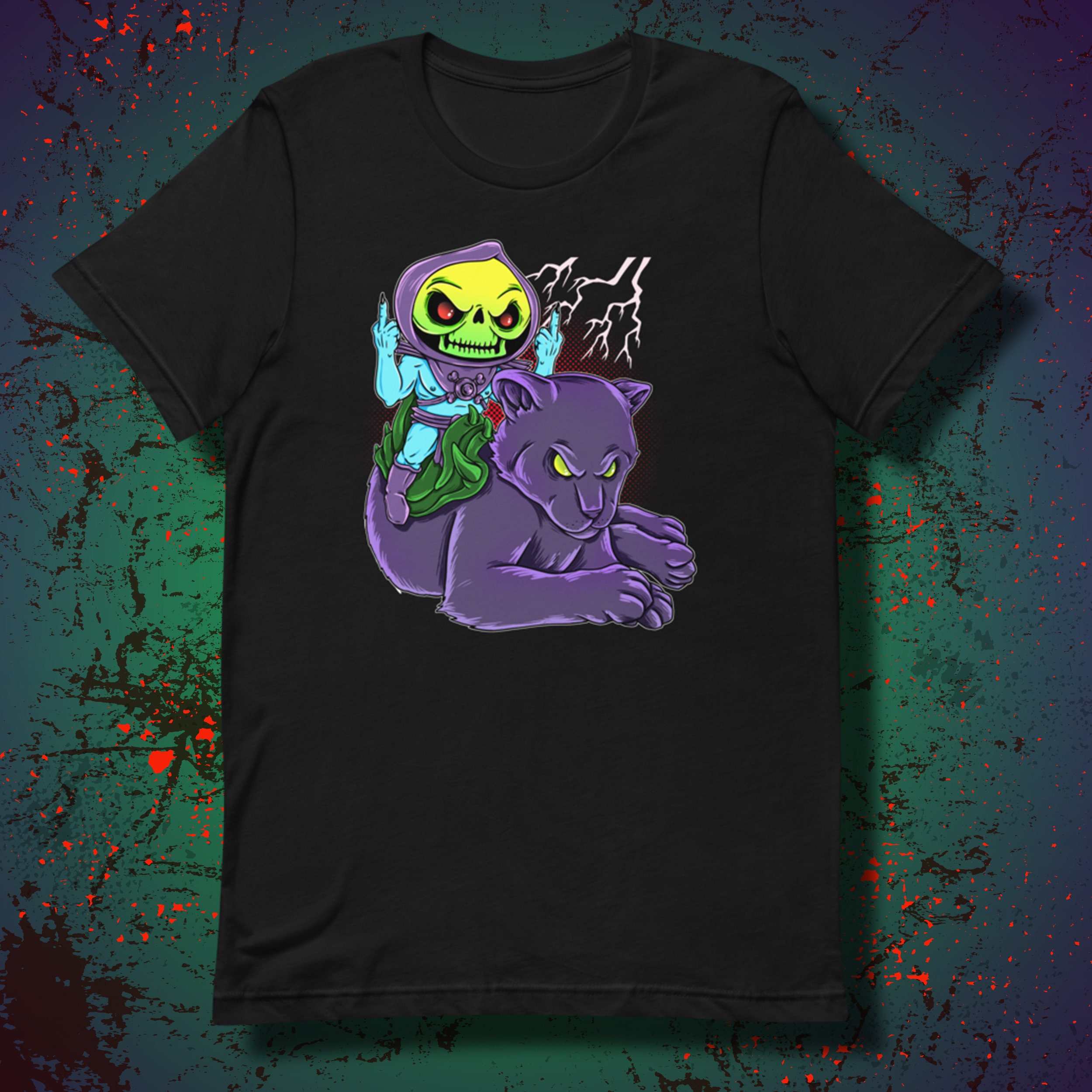 skeletor cat shirt