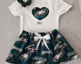 Baby girl eagles clearance cheerleader outfit