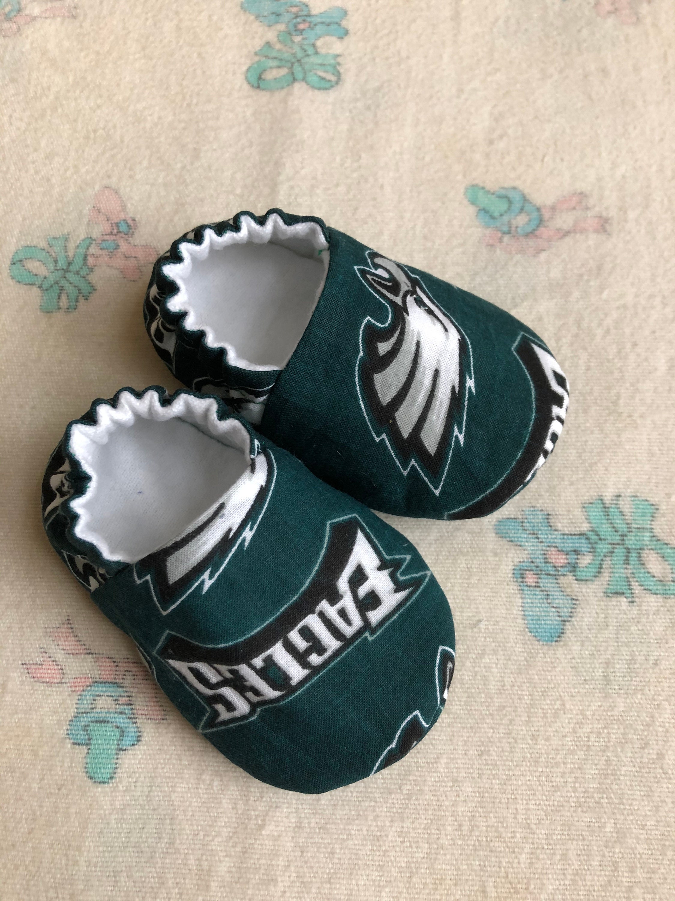 Philadelphia Eagles Baby Crib Shoes Booties
