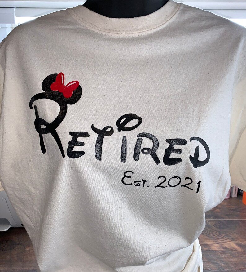 Retirement Disney Disney Retirement T Shirt Etsy
