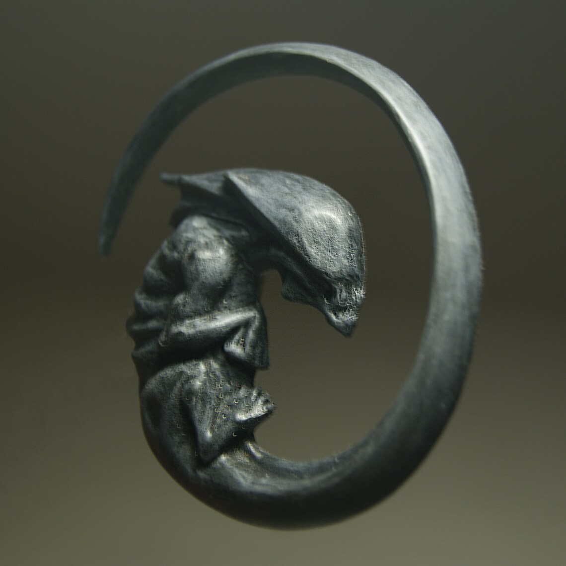 Queen Alien Embryo Allien 3 volumetric brooch Etsy