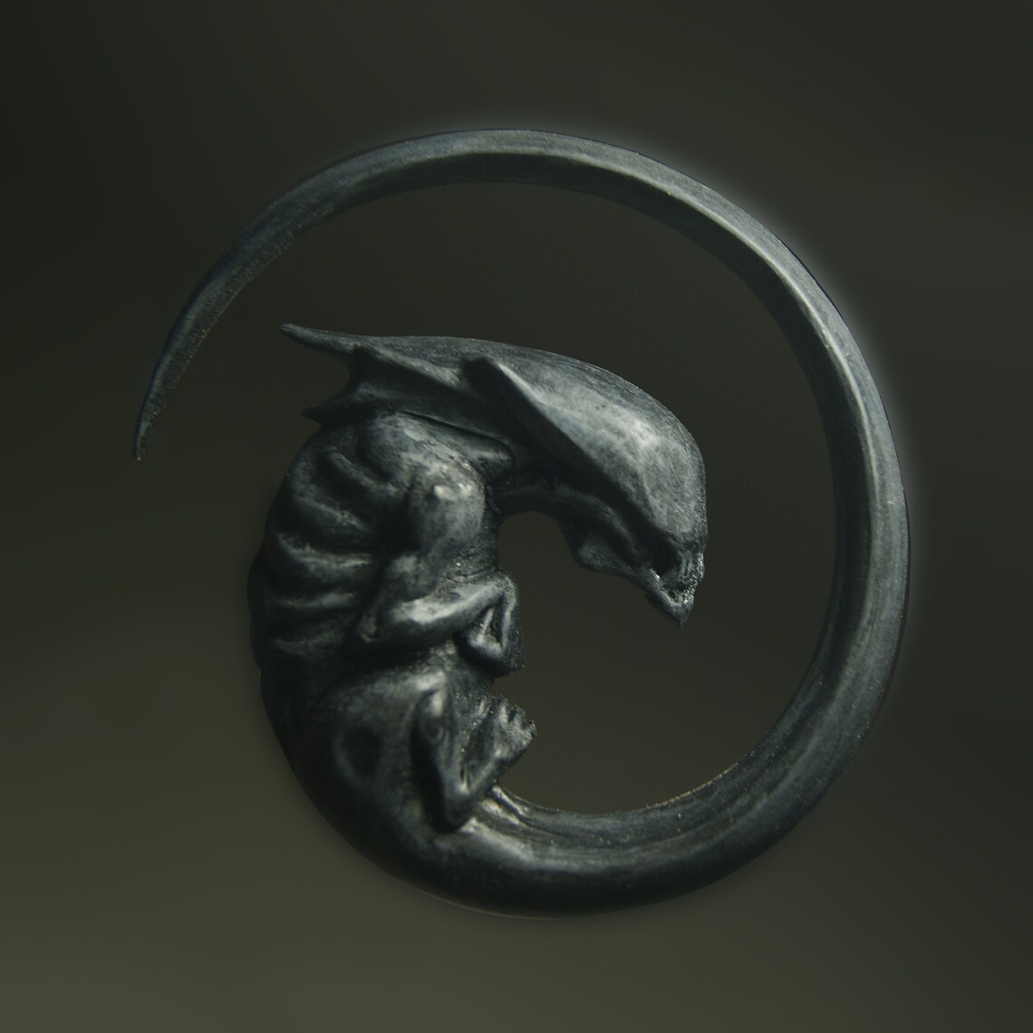 Queen Alien Embryo Allien 3 volumetric brooch Etsy