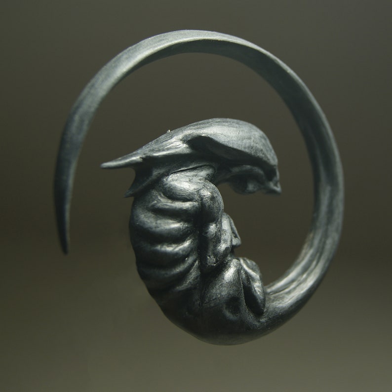 Queen Alien Embryo Allien 3 volumetric brooch Etsy