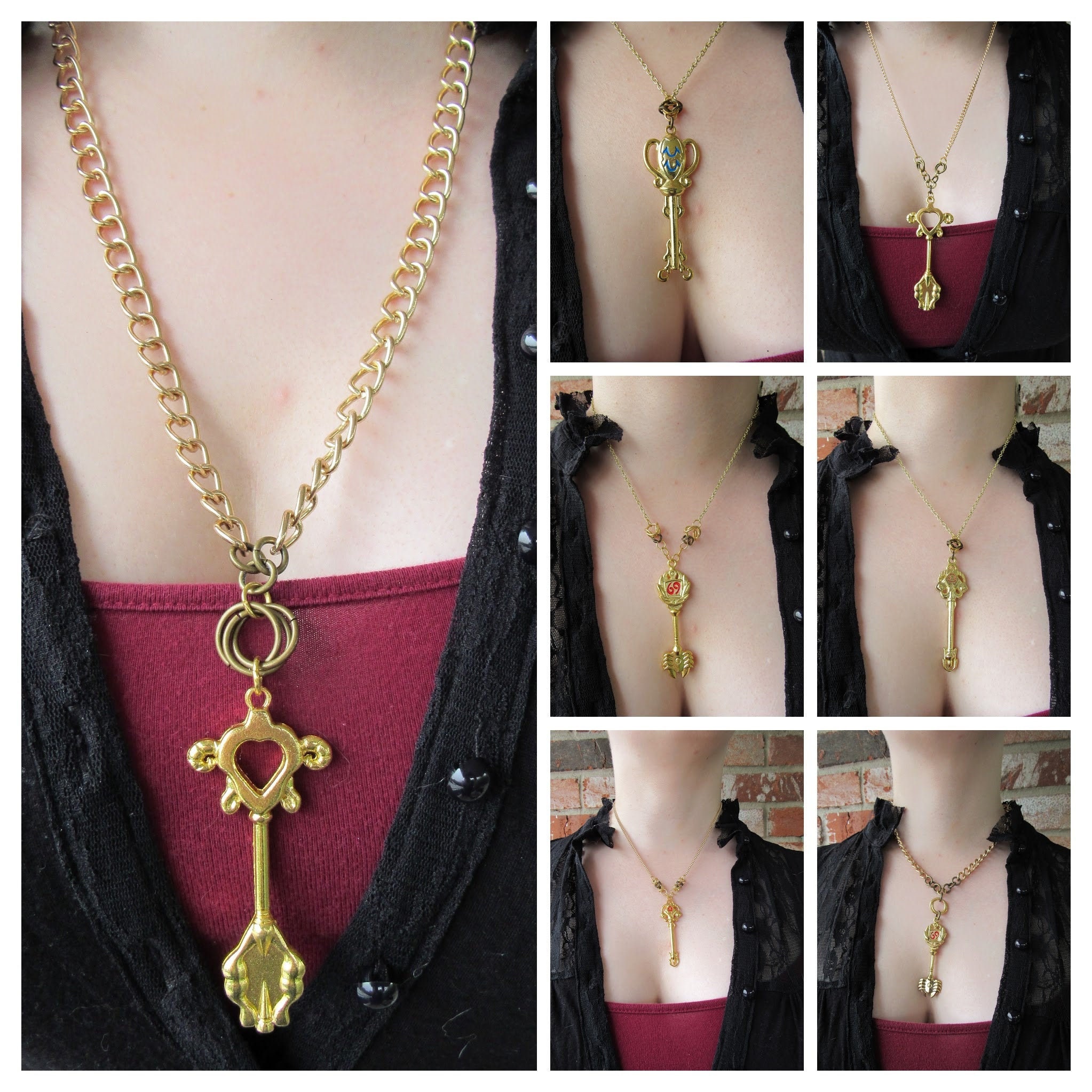 Part 1 Fairy Tail Gold Zodiac Celestial Spirit Gate Keys Etsy Part 1 Fairy Tail Gold Zodiac Celestial Spirit Gate Keys Etsy