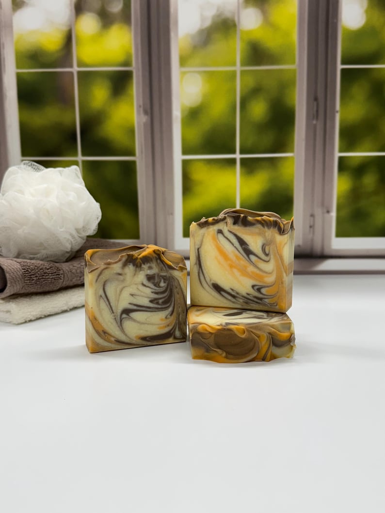 Orange Clove Handmade Soap: Artisan Cold Process Soap image 8