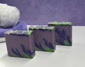 Lavender Mint Soap / Artisan Soap / Handmade Soap / Soap / Cold Process Soap