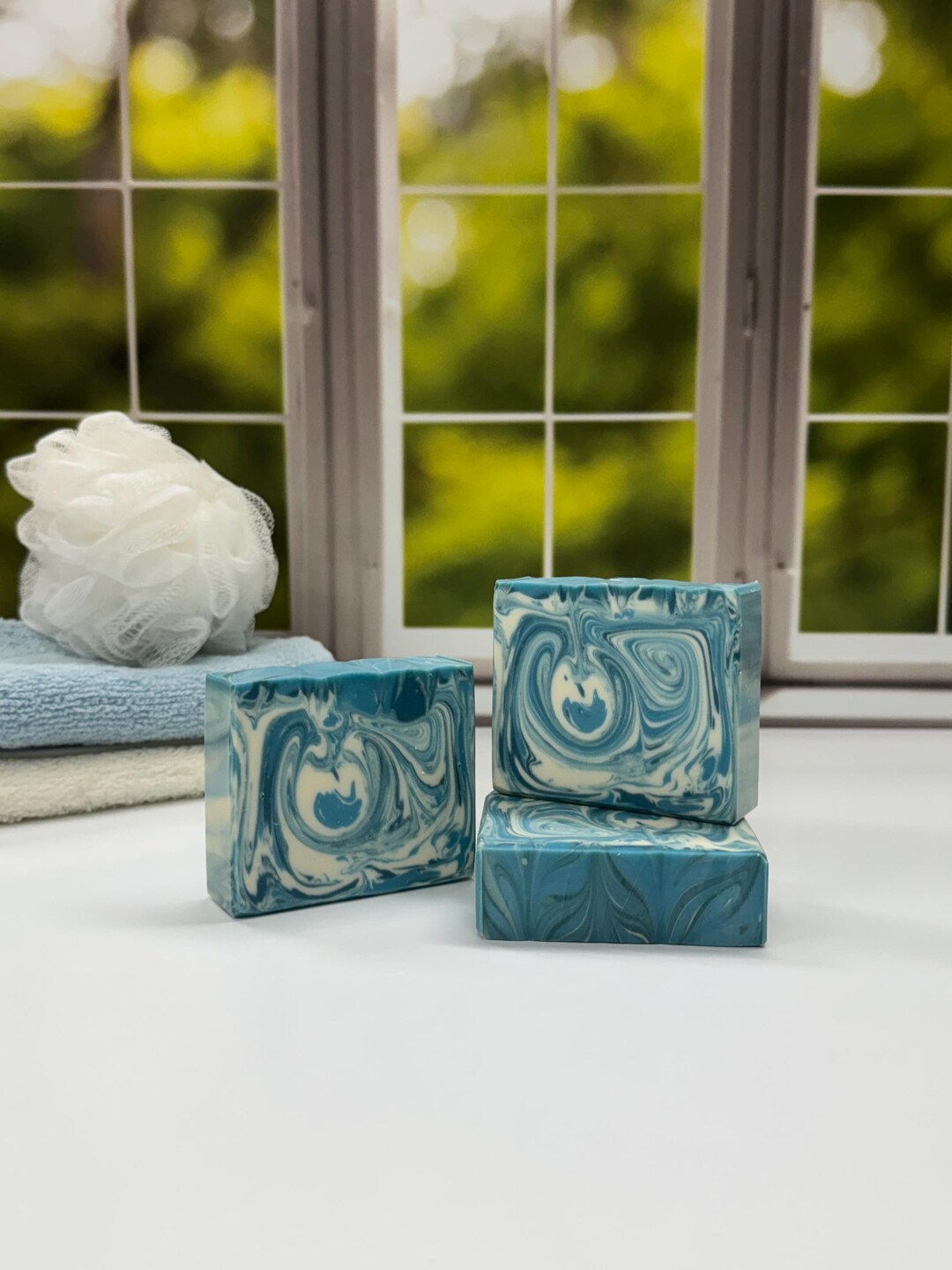 Spearmint Eucalyptus Soap: Handmade Vegan Artisan Bar Soap - Etsy