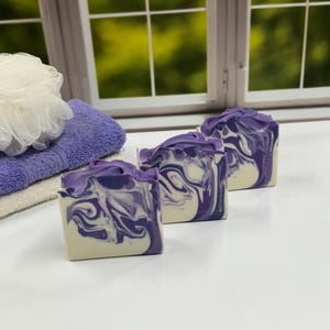 Blackberry Jam Soap/ Artisan Soap / Handmade Soap / Soap / Cold Process Soap