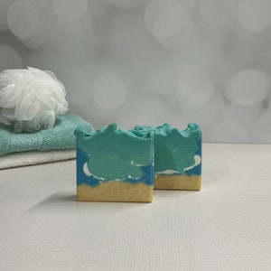 Beach Soap / Artisan Soap / Handmade Soap / Soap / Cold Process Soap image 7