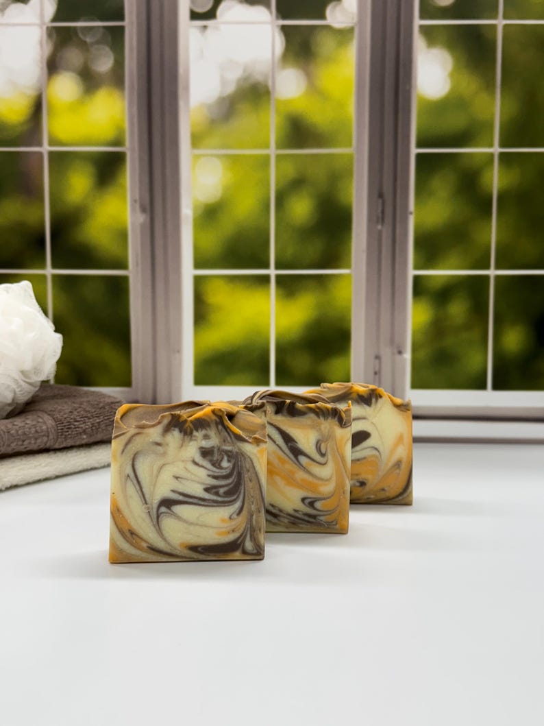 Orange Clove Handmade Soap: Artisan Cold Process Soap image 5