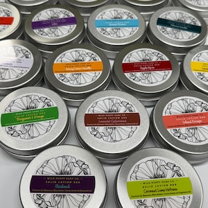 Lotion-Solid Lotion Bars