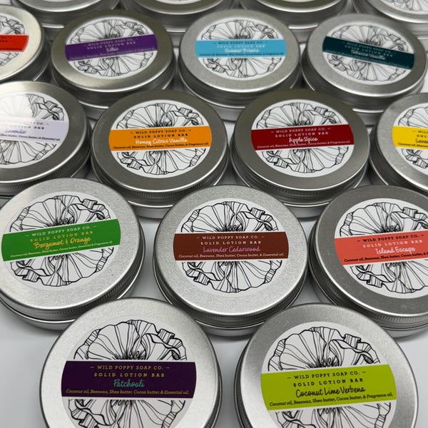 Lotion-Solid Lotion Bars