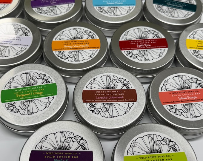 Lotion-Solid Lotion Bars
