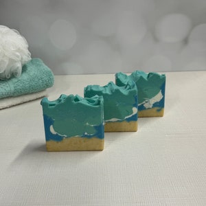 Beach Soap / Artisan Soap / Handmade Soap / Soap / Cold Process Soap image 9